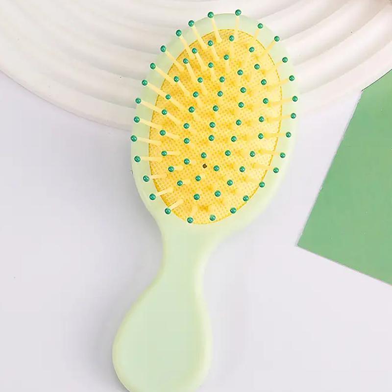 Portable Air Cushion Comb, Cute Mini Massage Comb, Hair Care & Styling Tool For Women & Girls