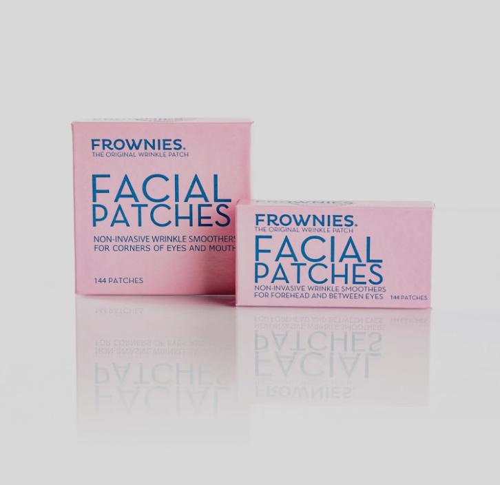 Frownies Forehead and Between the Eyes Wrinkle Patches - Hypoallergenic Facial Patches to Smooth & Soften Forehead Wrinkles & Eleven Lines - For Overnight Use, 144 Patches Relaxing Comfort