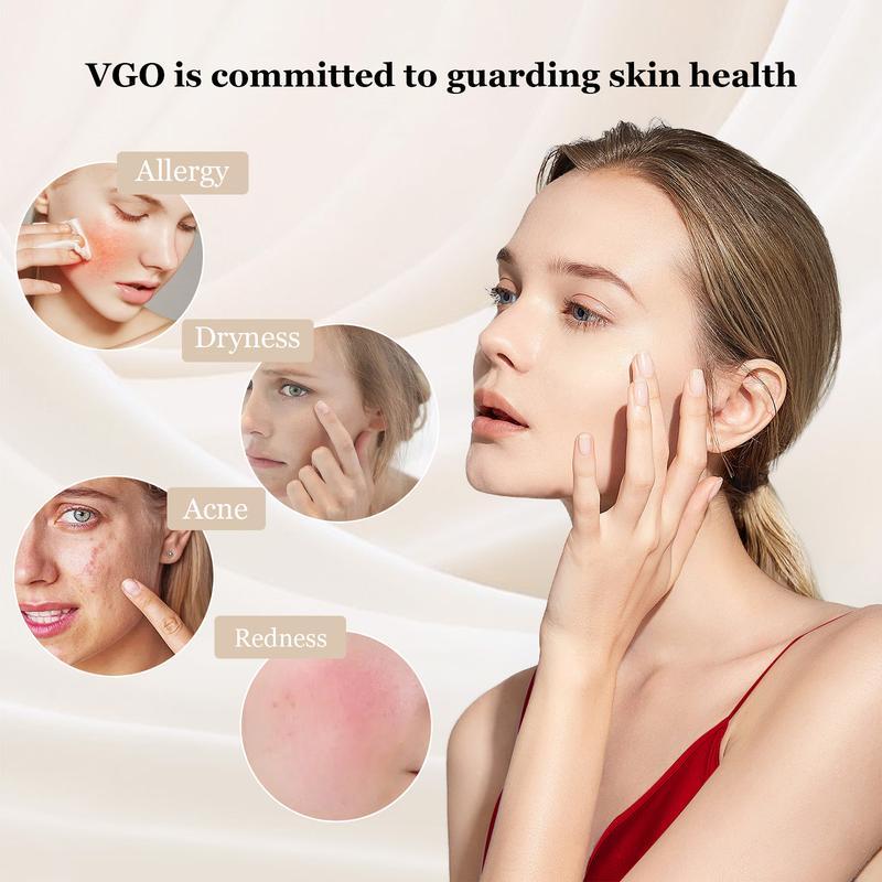 VGO-Essence Face Cream Moisturizing andRepairing Set Skincare Moisturizer-Live CleanserFacial Daily Moisture Serum Acne Facial Serum  snail mucin essence