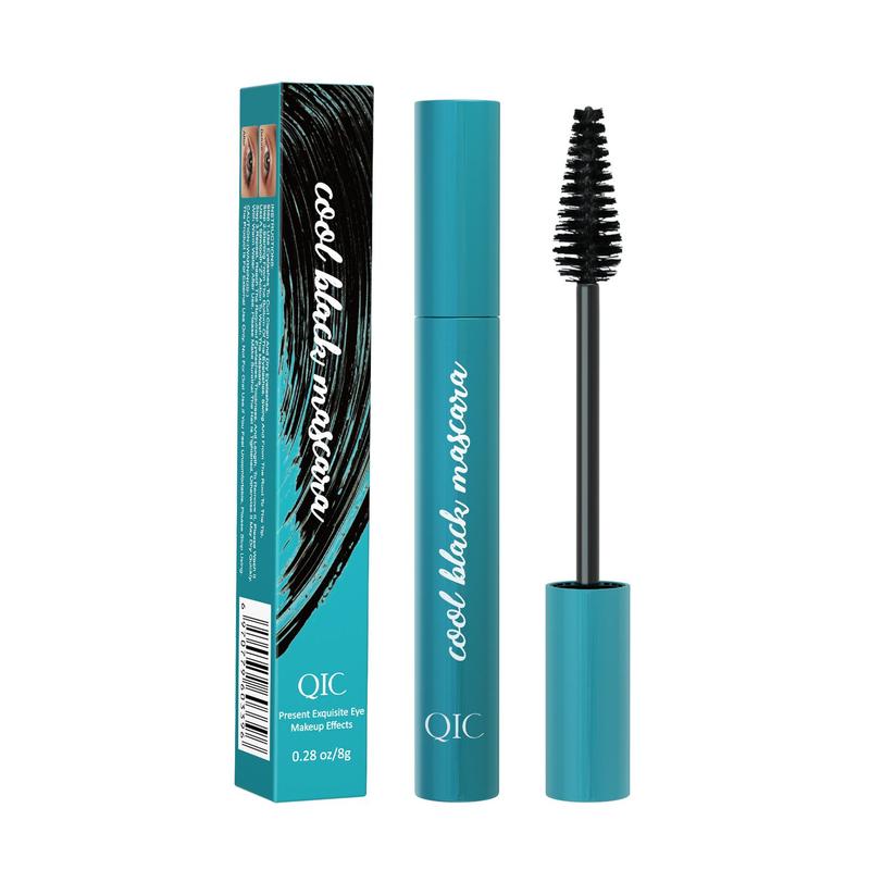 Waterproof Mascara, 1 Count Non-smudge Mascara, Eye Lashes Lengthening Volumizing Mascara Stick, Professional Eye Enhancement Makeup Products