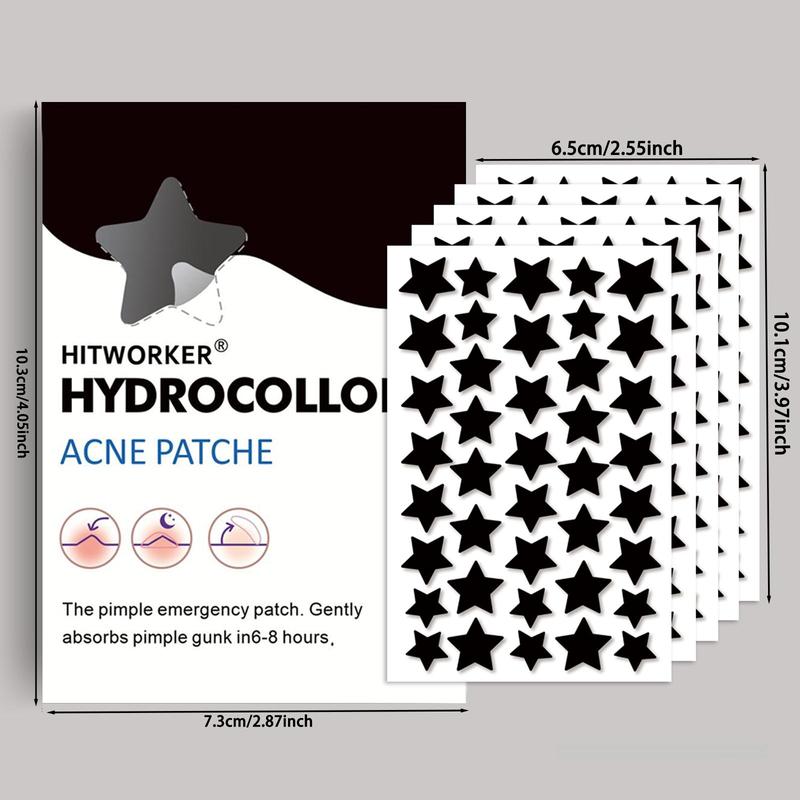 Star Shaped Hydrocolloid Acne Cover Patches, 200 400pcs box Acne Cover Patches, Skin Care Products for Women & Men