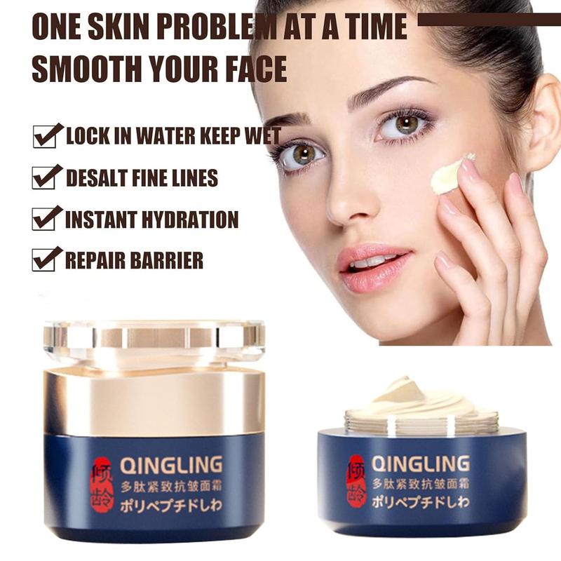 Face cream polypeptide firming full face cream to reduce wrinkles and nasolabial folds and fine lines Moisturizers Skincare Skin Repair Moisture