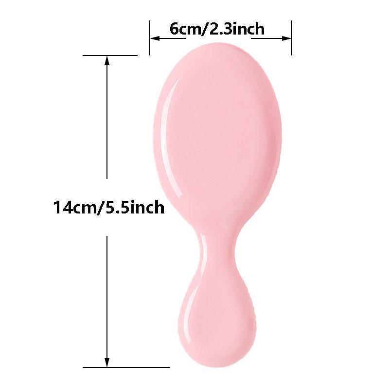 Portable Air Cushion Comb, Cute Mini Massage Comb, Hair Care & Styling Tool For Women & Girls