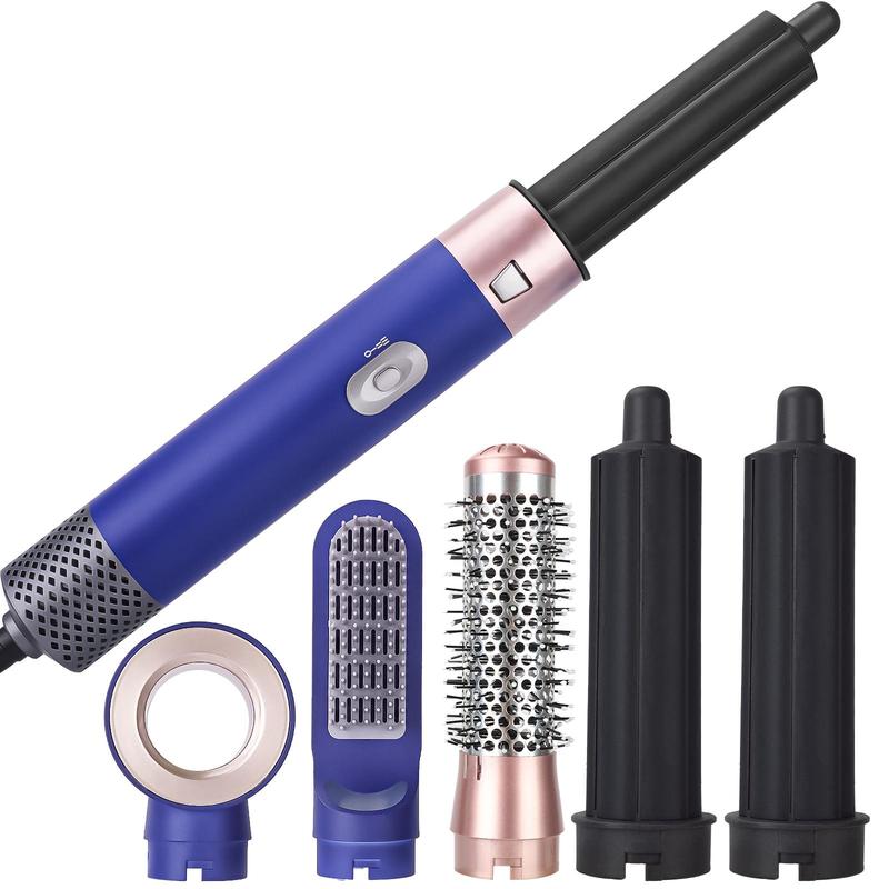 Professional Hair Dryer Brush Set - 5 in 1 One Step Hot Air Brush for Fast Drying, Curling, Straightening, and Combing do mido Plug Curler