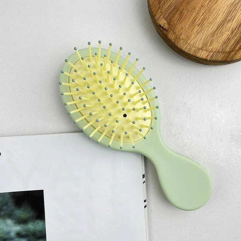 Portable Air Cushion Comb, Cute Mini Massage Comb, Hair Care & Styling Tool For Women & Girls