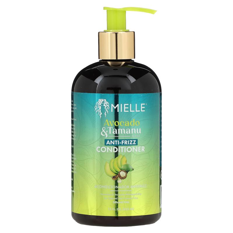 Mielle Anti-Frizz Conditioner, Avocado & Tamanu, 12 fl oz (355 ml)