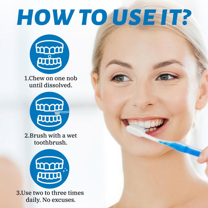 Toothpaste Tablets for Clean Teeth and Fresh Breath