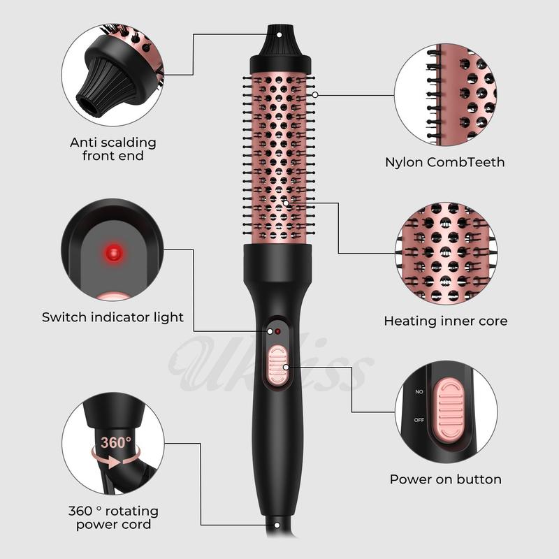 Hair Curler, 1 Count Multifunctional Hair Straightener, Hair Styling Tool for Women & Girls, Professional Hair Styling Tool for Home & Salon Use, Christmas