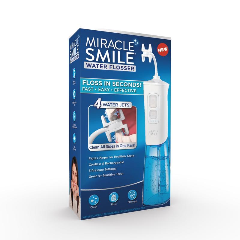 Miracle Smile - Quick, Easy, Cordless - Great for all ages even Sensitive Teeth!