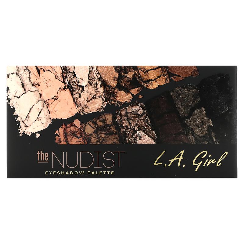 L.A. Girl Eyeshadow Palette, GES418 The Nudist, 0.42 oz (12 g)