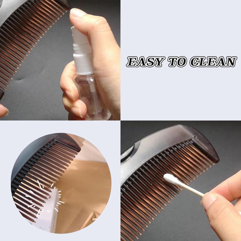 CEA Beauty Efficient Dandruff Comb for Women Men - Scalp Massage Comb with Unique Hollow Teeth for Healthy Hair Growth