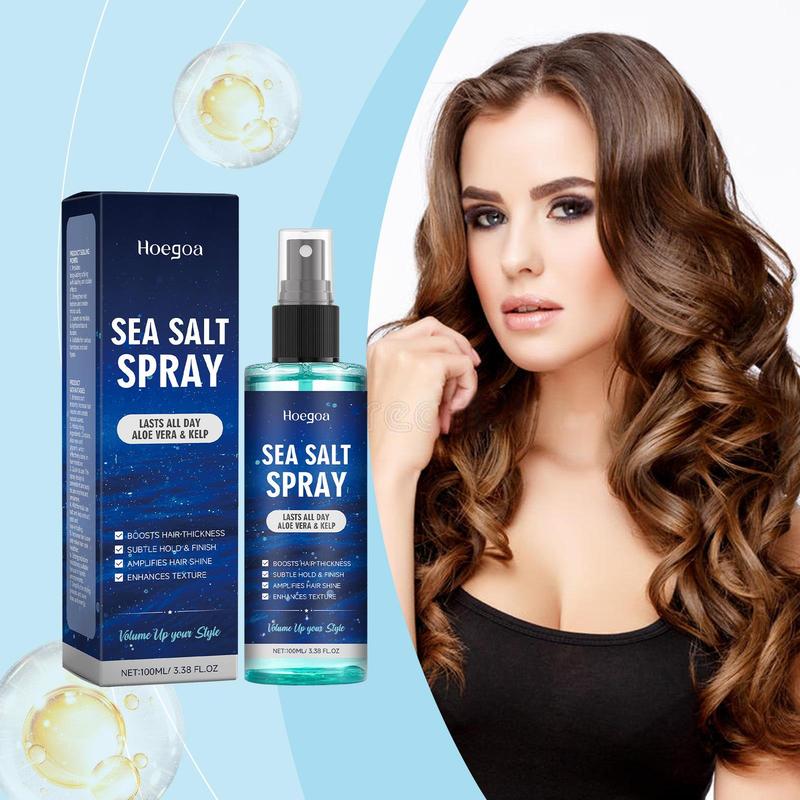 Sea Salt Hair Styling Spray, 1 Box 2 Boxes Moisturizing & Nourishing Hair Care Spray, Professional Hair Care Product for Daily Use