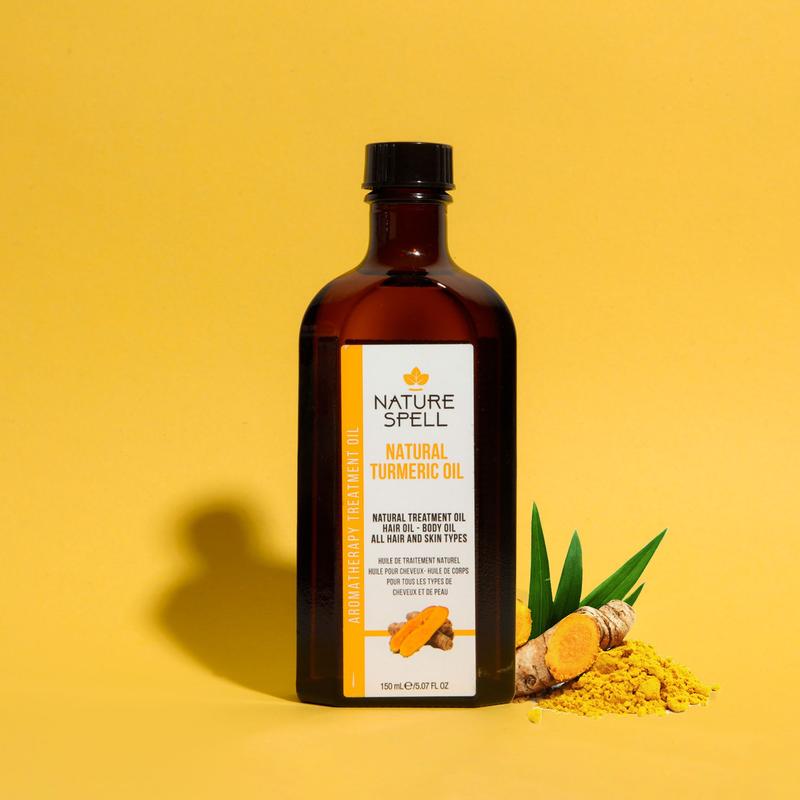 Nature Spell Turmeric Oil for Hair & Skin 5.07 Fl Oz - Pre Diluted Hair Oil