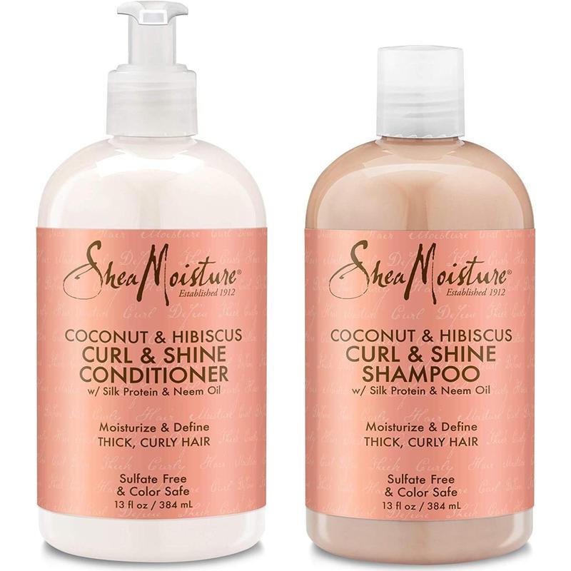 Shea Moisture Shampoo and Conditioner Set 13 Oz Ea