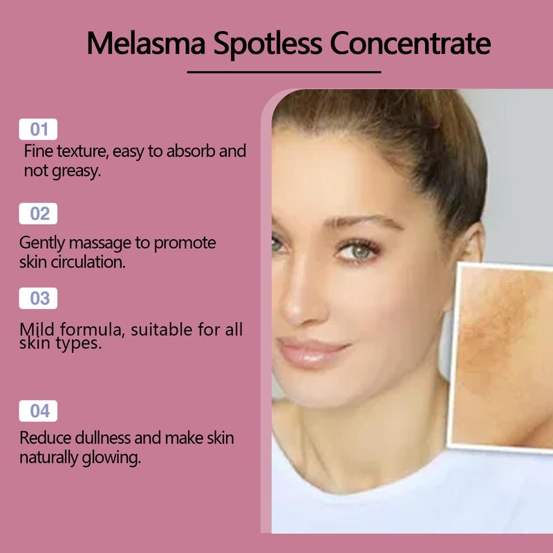 EELHOE Melasma Spotless Concentrate, Moisturizing Firming Skin Refreshing And Dark Spots Skin Creams