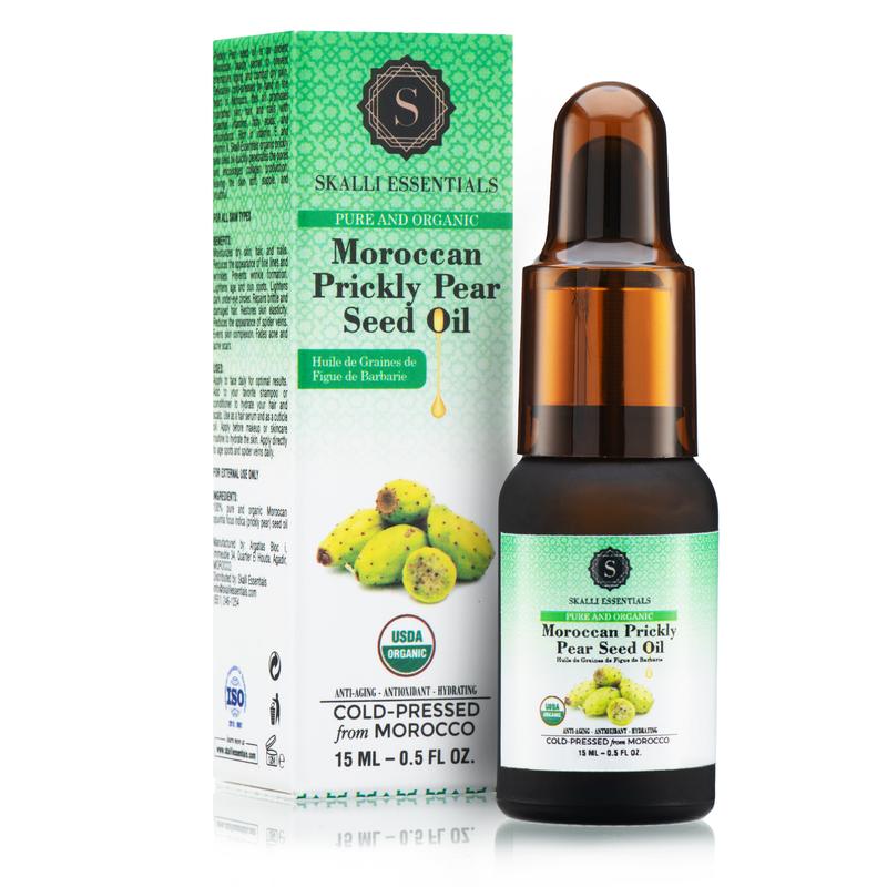 100% Pure USDA Organic Moroccan Prickly Pear Seed Oil | Anti-Aging Oil | Moisturizing Facial Oil