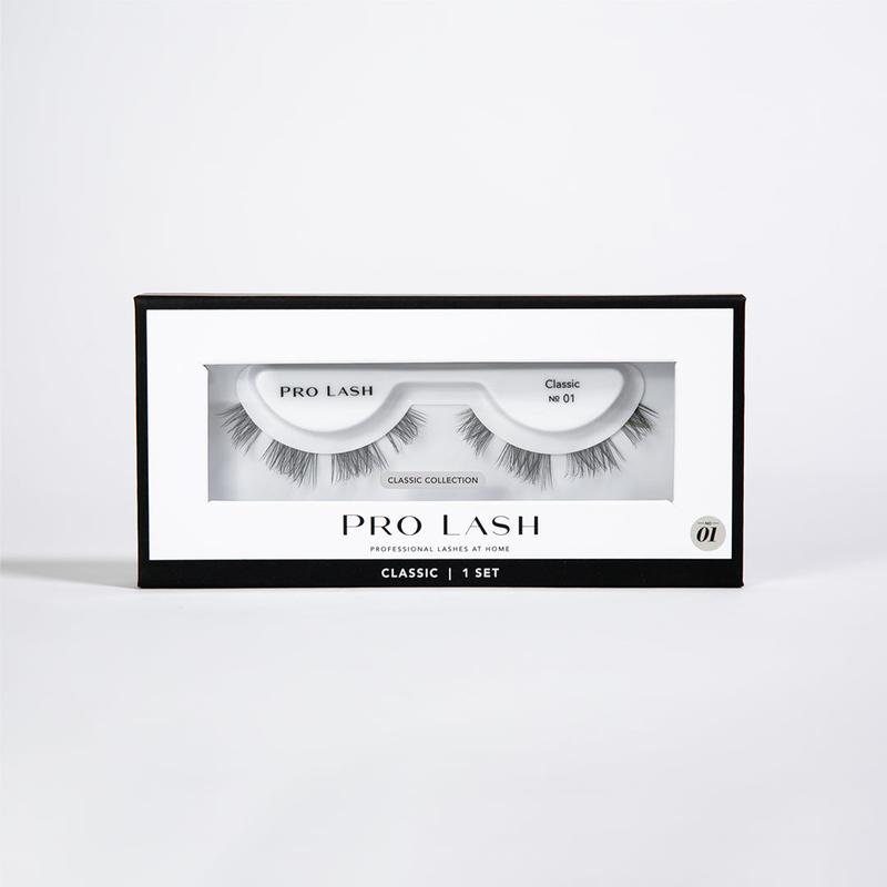 Pro Lash - Single Lash Set for Natural-looking Eyelash Extensions - Eyelashes