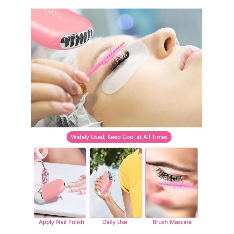 Lash Shampoo for Lash Extensions - 60ML Lash Extension Cleanser with Lash Fan Cleaning Brush Rinse Bottle and 50 count Mascara Brush, Rich  Lash Wash for Eyelash Extension Home Use(Pink)