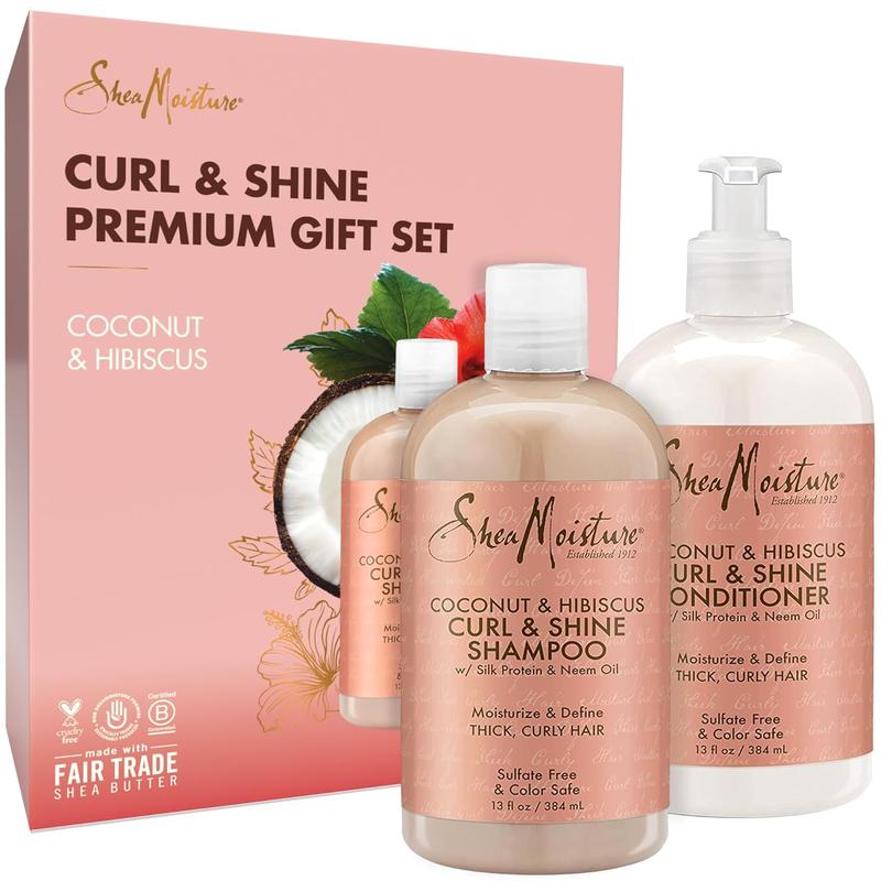 Shea Moisture Shampoo and Conditioner Set 13 Oz Ea