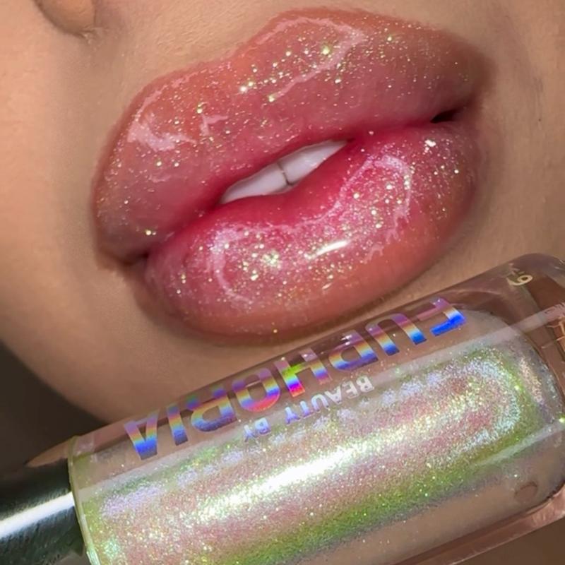 Northern Lights Lip Gloss - Smooth, Nourishing & Glossy super sparkly Lips