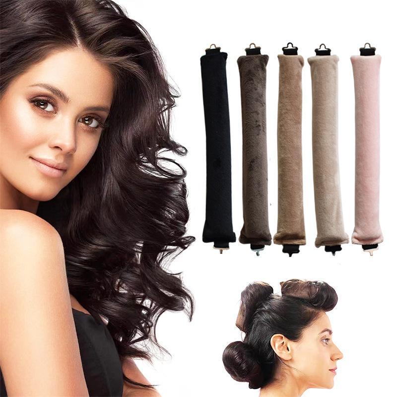 No Heat Hair Curler Set, 3 Counts set Portable Hair Curling Rollers, Natural Curling Hair Styling Tool for Women & Girls