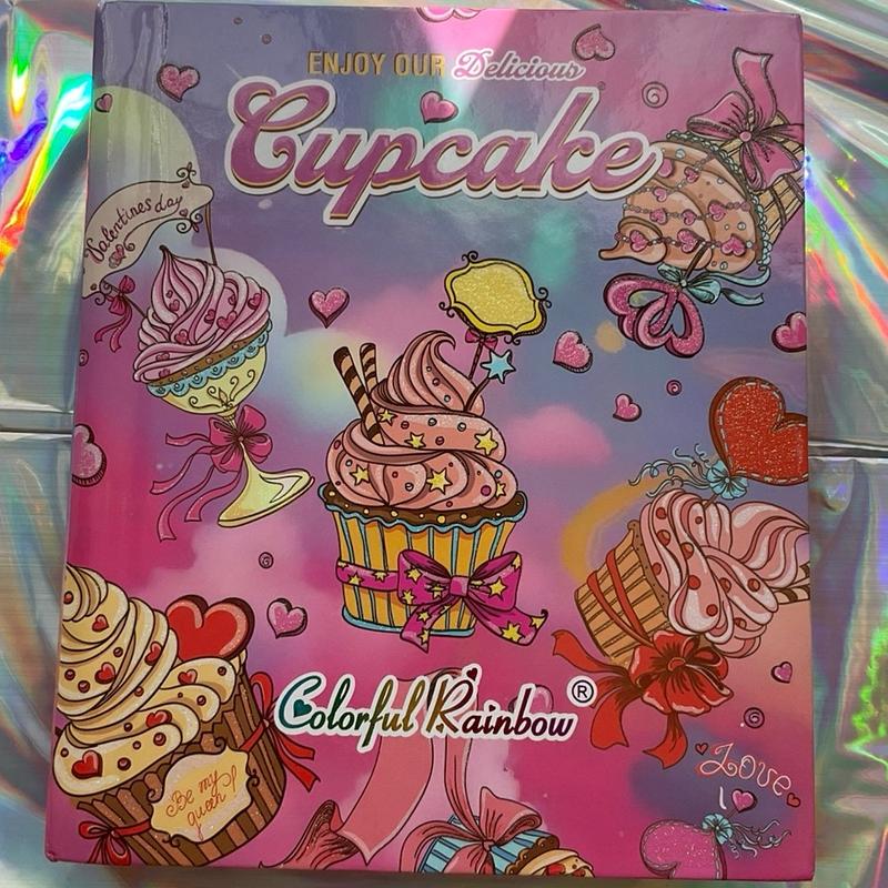 Rainbow Cupcake Eyeshadow Palette - Makeup and Cosmetic trendy