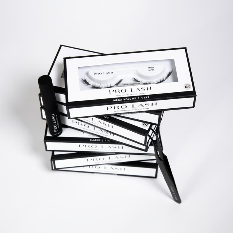 Pro Lash - Single Lash Set for Natural-looking Eyelash Extensions - Eyelashes