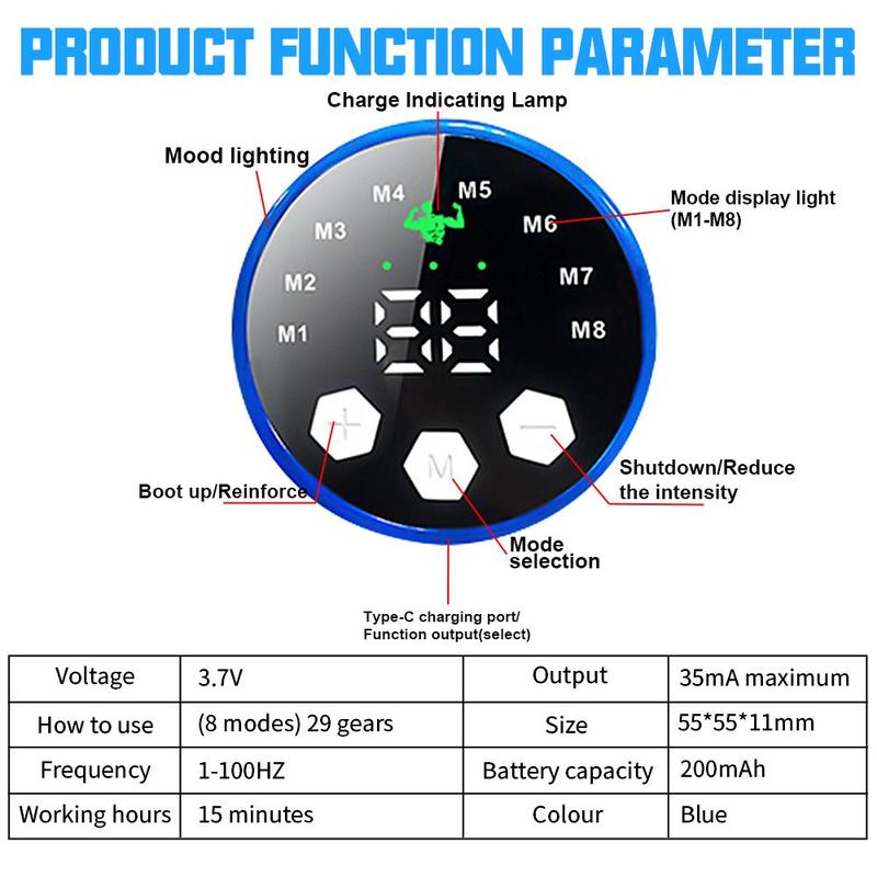 Summer Foot Massage Pad, Comfort Electric Foot Massager, USB Rechargeable Foot Massage Mat for Gift, Professional Foot Massage Tool for Home & Travel