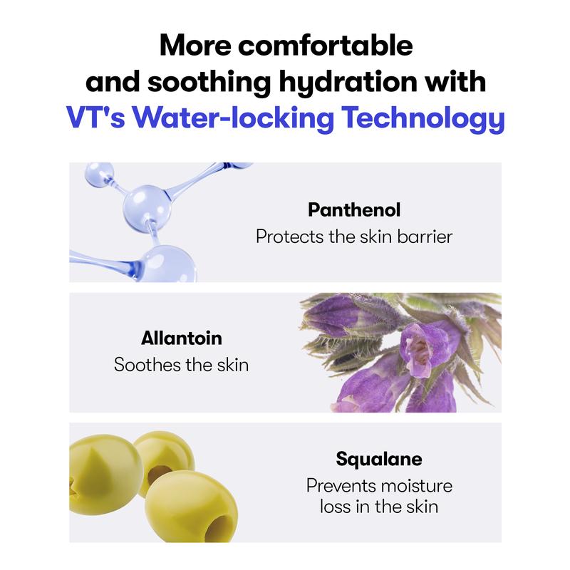 [Official VT Cosmetics] VT GLUCAMUNE CREAM, Moist & soothing essence with 57% Glucamune for dry and sensitive dehydrated skin pore perfection