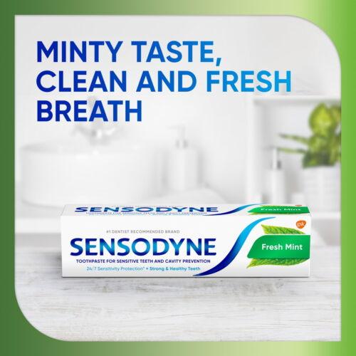 Cavity Prevention Sensitive Toothpaste, 4 oz, 2 Pack, Mint Flavor