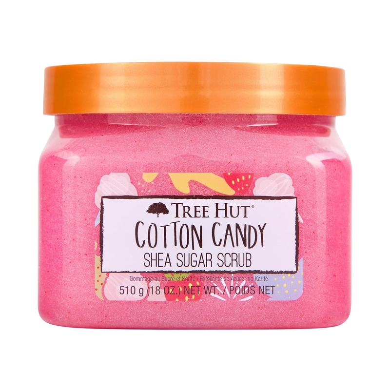 Tree Hut Cotton Candy Shea Sugar Scrub, 510 Grams Tree Hut