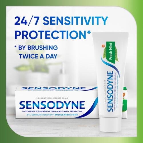 Cavity Prevention Sensitive Toothpaste, 4 oz, 2 Pack, Mint Flavor