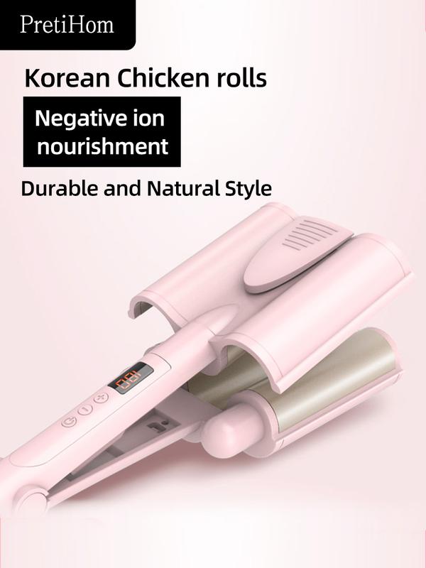 Egg curl curl stick water ripple wave chicken cake instant noodles short hair big curl magic tool lazy anti iron splint female Comfort