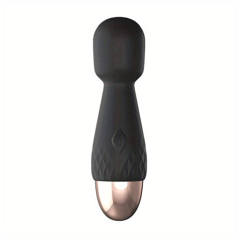 Rechargeable Mini Personal Massager - Powerful Multi Speed Vibration - Whisper Quiet - Waterproof - for Muscle Tension Relief in Neck, Back, Shoulders, Legs and Fee