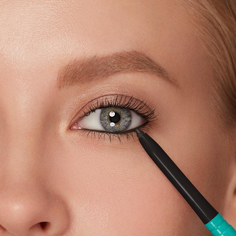 Ultimate Eye Trio: Liquid Lash Mascara, Waterproof Liner & Brightening Eyeshadow Stick Makeup Cosmetic Blend Brow