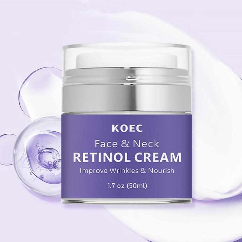 Retinol Face & Neck Cream, Moisturizing Face Cream, Hydrating Face Lotion, Face Moisturizer, Skin Care Product for Women & Men