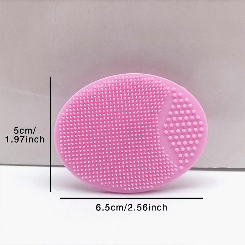 Facial Cleansing Brush, Manual Silicone Face Massager Brush for Exfoliating, Hygiene Products, Comfort Bathing Accessories, Summer Gift