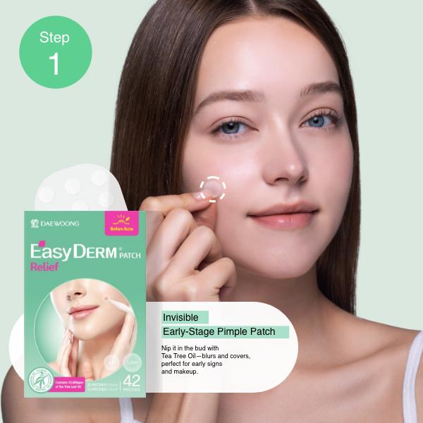 [Christmas Deal] Easyderm 3 Types of Pimple Patches GiftBox Skincare Acne Skincare Acne Remover