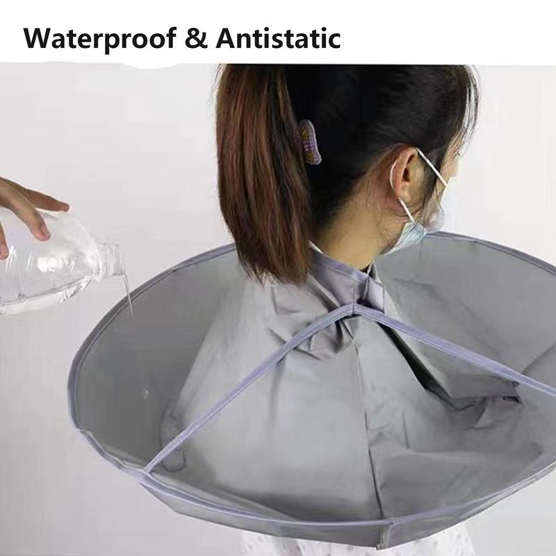 Foldable Hairdressing Apron, Waterproof Hairdressing Cape, Hairdressing Tool for Home Salon, Professional Hair Styling Tool for Barber Shop