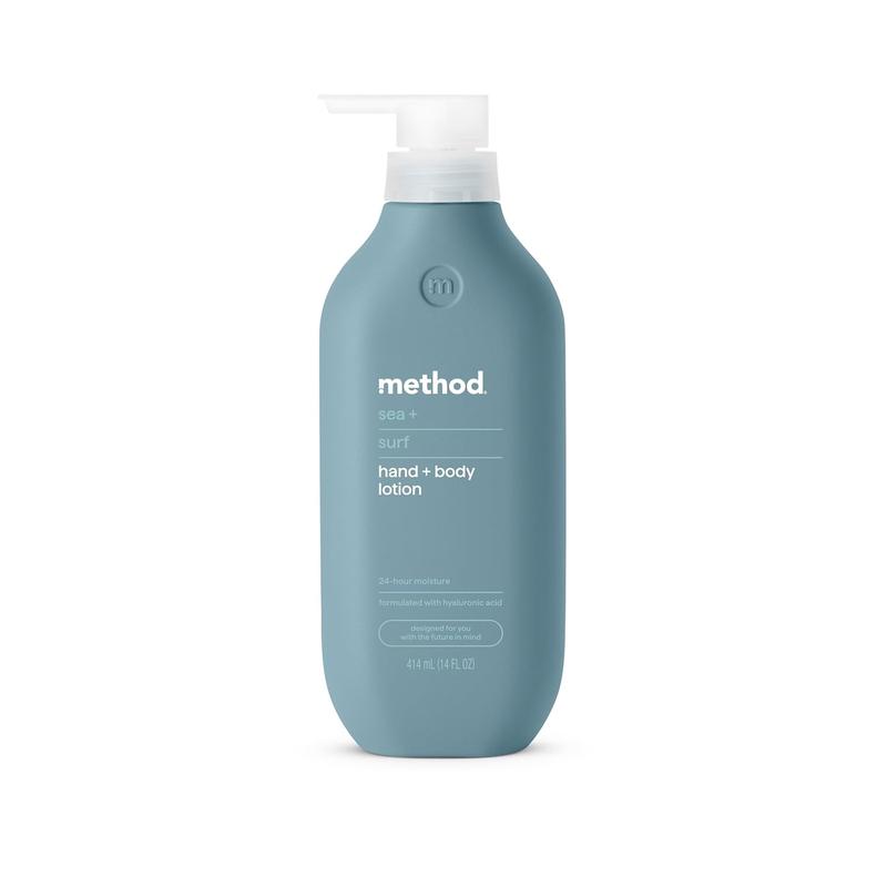 Method Body Lotion, Sea + Surf, 14 Oz, 24 Hours of Moisture, 14 Oz No brand