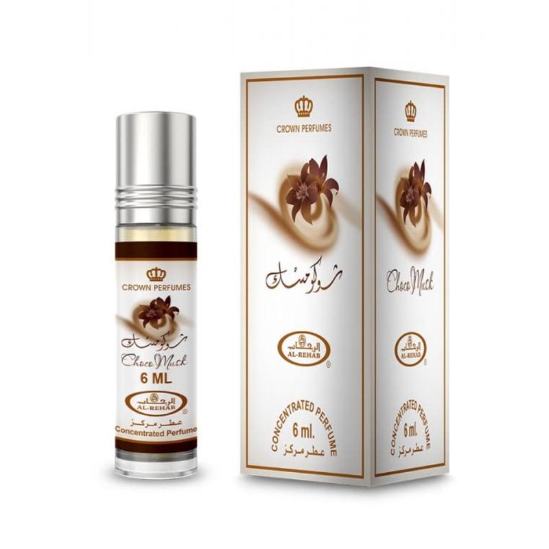 Choco Musk - 6ml (.2oz) Roll-on Perfume Oil by Al-Rehab (Box of 6)