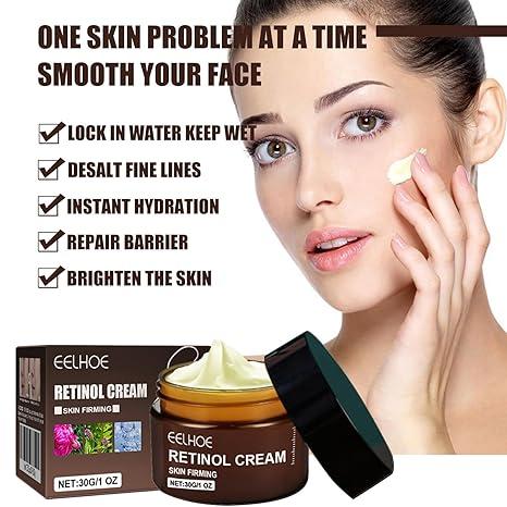 EELHOE Retinol Cream Anti-aging & Anti-wrinkle Retinol Face Cream Firming & Tightening Deep Moisture Hydrate Moisturizer Skincare retinol cream