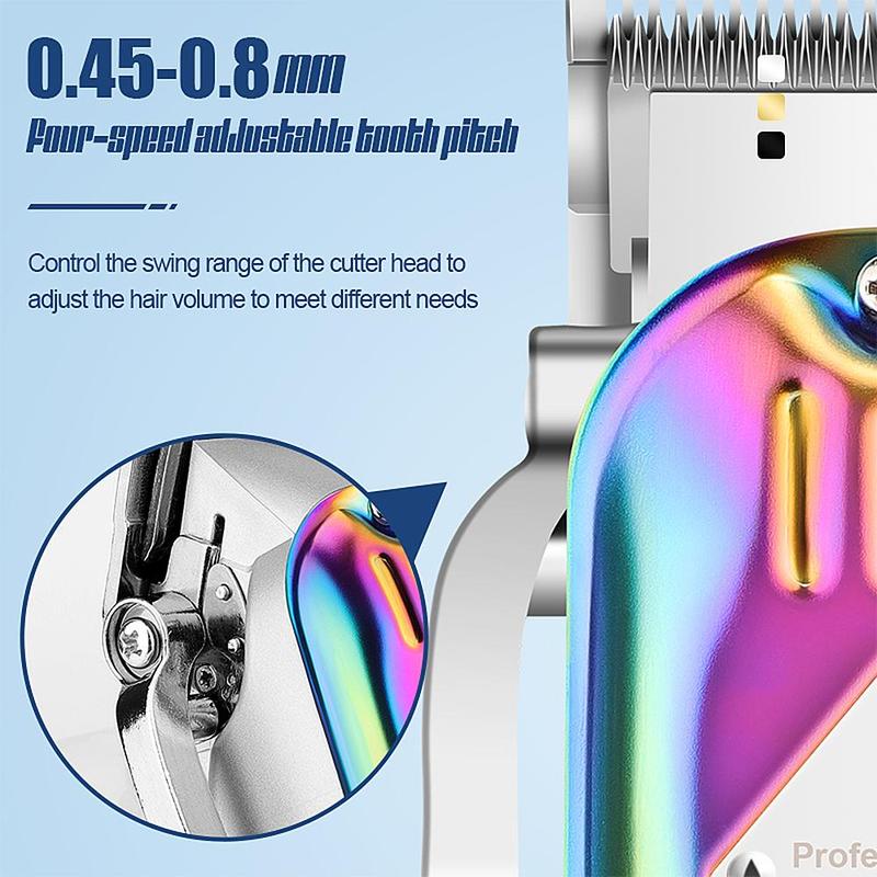 Electric Shaver Trimmer, 1 Set Hair Clipper Beard Shaver with Limit Combs, Trimmer Beard Razor Hair Trimmer Machine Set for Christmas Gift, Back To School Hair Trimmer Neon Clipper, Birthday Gifts, Barber Kit, Stocking Fillers, Winter & New Year Gift