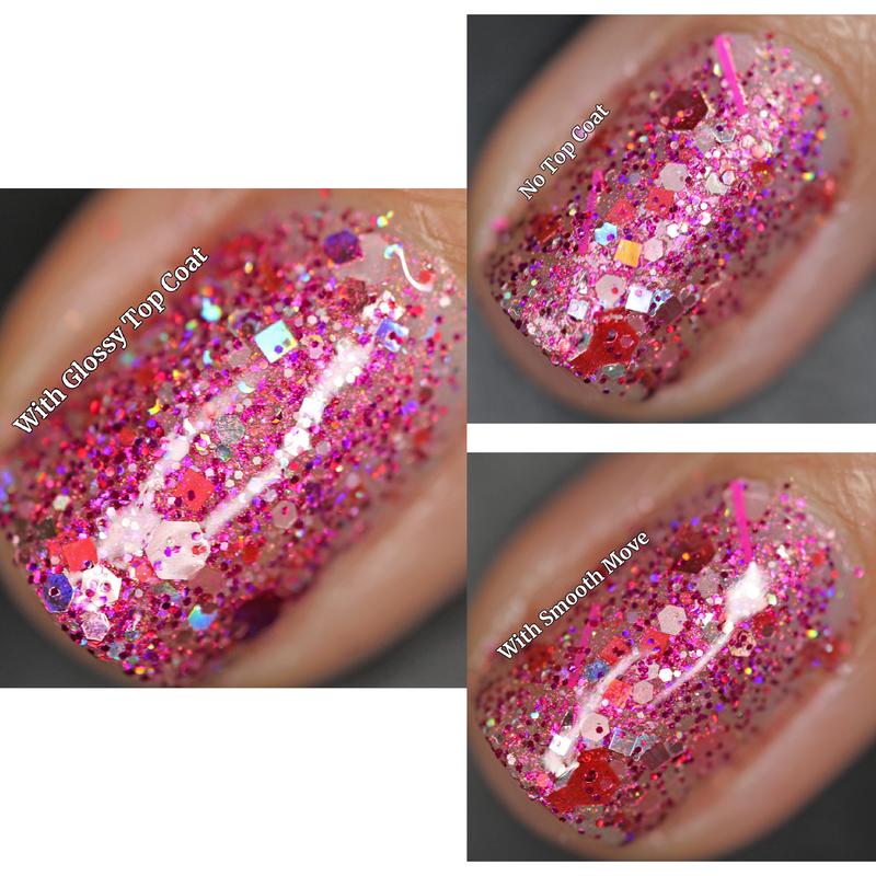 KBShimmer Smooth Moves Glitter Smoothing Topper