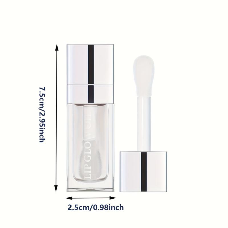 5-Piece Set of Moisturizing Lip Oil square tube lip oil Lip Balm and Transparent Lip Gloss