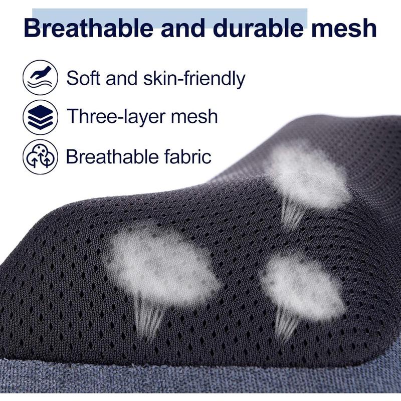 Neck Back Massager Pillow with Heat, Deep Tissue Kneading Massage for Back, Neck, Shoulder, Leg, Foot, Gift for Men Women Mom Dad, Stress Relax at Home Office and Car