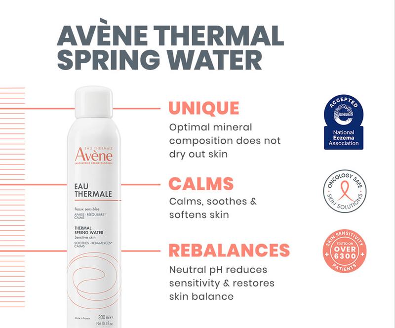 Avène Thermal Spring Water Spray 300ml - Moisturizers for Skincare Soothing Facial