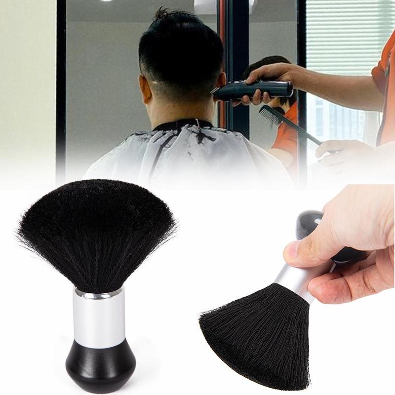 Neck Hair Cleaning Brush, Barber Cleaning Hairbrush, Hairdressing Neck Face Duster, Soft Haircut Styling Tool