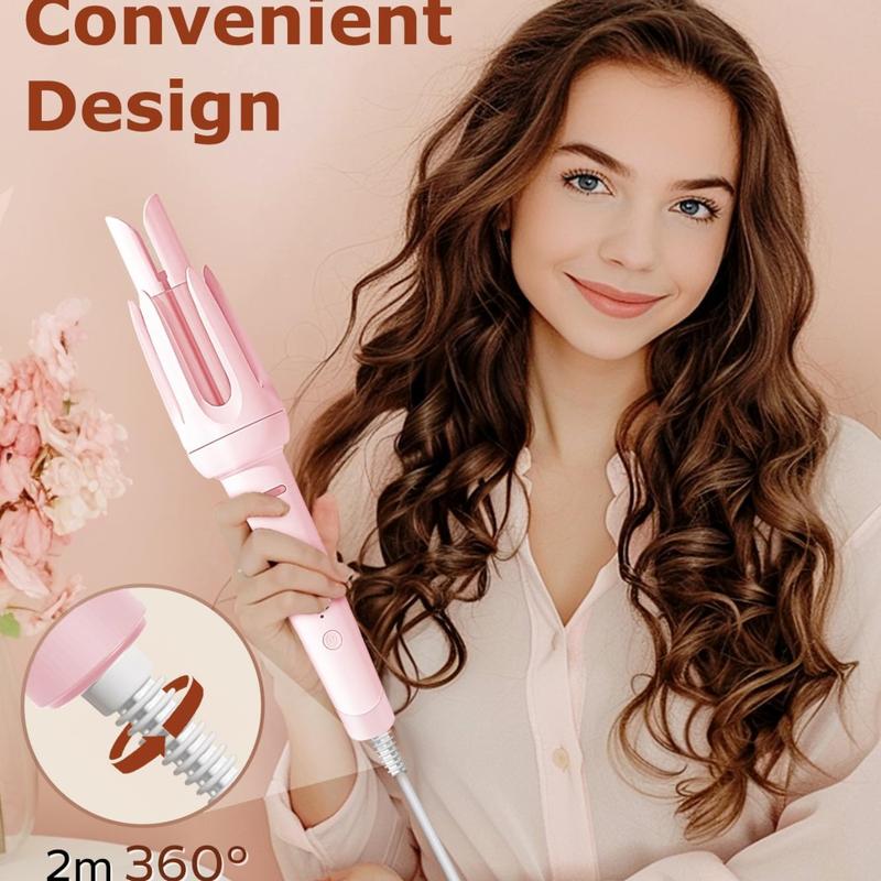 Automatic Hair Curling Iron,Auto Curler 28mm Hair Curler,4 Modes Temperatures Negative Ion Hair Curl Wand for Women,Styling Tools for Home Comfort