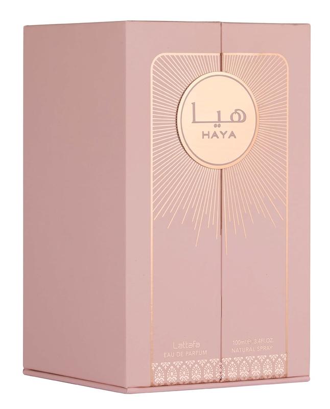 LATTAFA HAYA EDP SPRAY Aroma Floral Fragrance Pack Perfume Scent Blend Scented Cosmetic Cologne